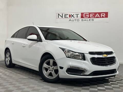 2016 Chevrolet Cruze Limited for sale at Next Gear Auto Sales in Westfield IN