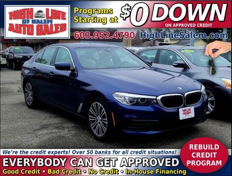 2019 BMW 5 Series for sale at High Line Auto Sales of Salem in Salem NH