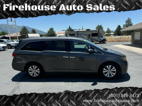 2014 Honda Odyssey for sale at Firehouse Auto Sales in Springville UT