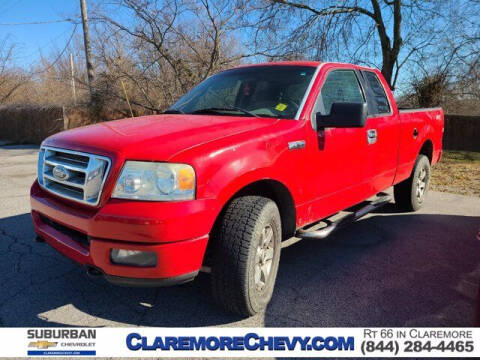 2005 Ford F-150 for sale at CHEVROLET SUBURBANO in Claremore OK