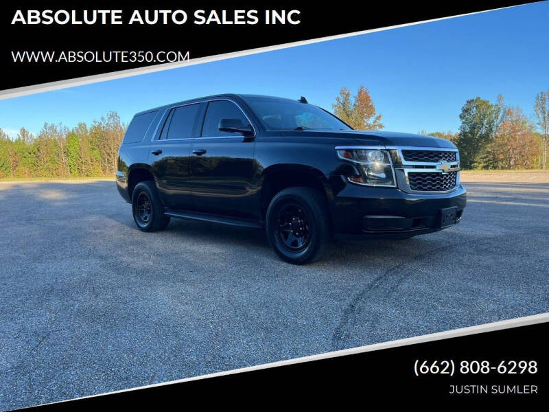 2019 Chevrolet Tahoe Police