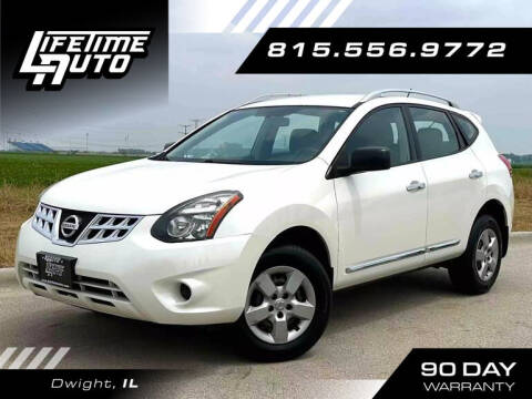2014 Nissan Rogue Select for sale at Lifetime Auto in Dwight IL