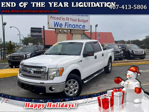 2013 Ford F-150 for sale at American Financial Cars in Orlando FL