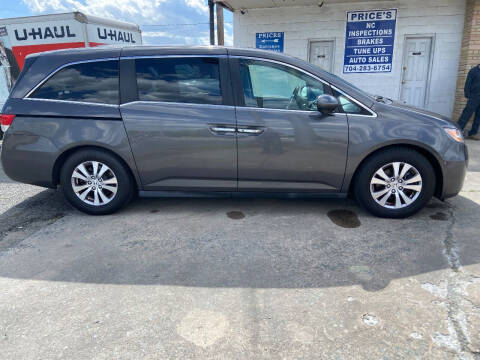 2014 Honda Odyssey for sale at PRICE'S in Monroe NC