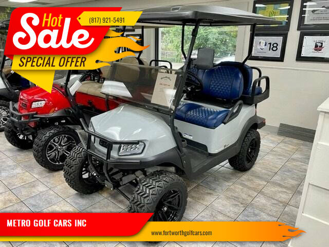 2019 Club Car 4 Passenger Electric Lift for sale at METRO GOLF CARS INC in Fort Worth TX
