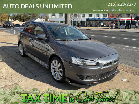 2010 Mitsubishi Lancer for sale at AUTO DEALS UNLIMITED in Philadelphia PA