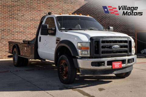 2008 Ford F-550 Super Duty for sale at Village Motors in Lewisville TX