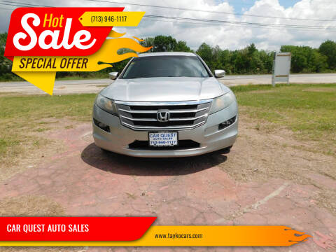 2010 Honda Accord Crosstour for sale at CAR QUEST AUTO SALES in Houston TX