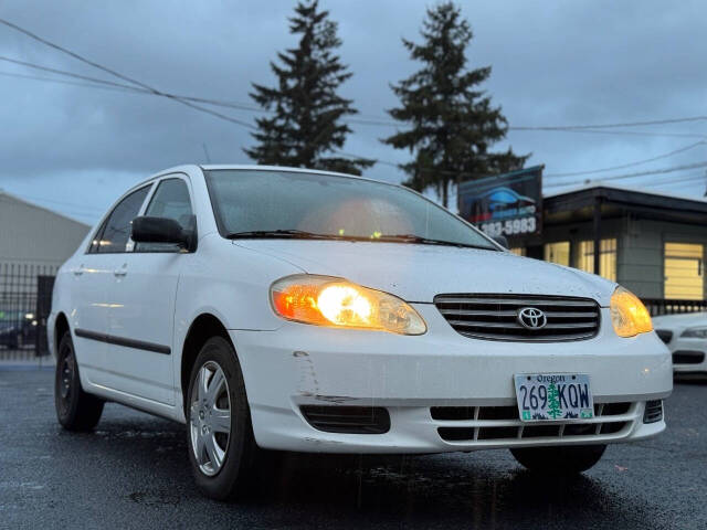 2003 Toyota Corolla for sale at Advanced Premier Auto Portland in Portland, OR