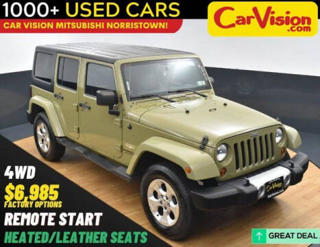 2013 Jeep Wrangler Unlimited for sale at Car Vision Mitsubishi Norristown in Norristown PA