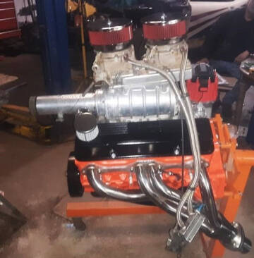 Chevrolet Rebuilt 350 Engine w/ Blower