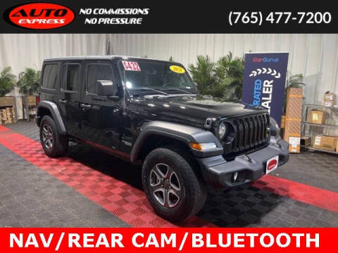 2021 Jeep Wrangler Unlimited for sale at Auto Express in Lafayette IN