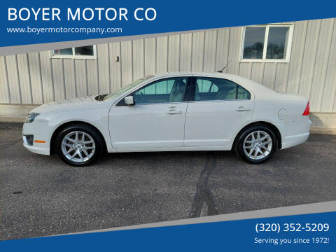 2012 Ford Fusion for sale at BOYER MOTOR CO in Sauk Centre MN