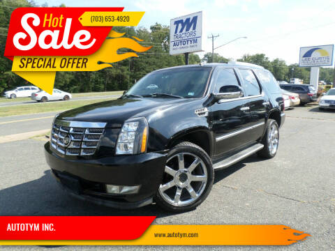 2007 Cadillac Escalade for sale at AUTOTYM INC. in Fredericksburg VA