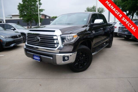 2021 Toyota Tundra for sale at Lewisville Volkswagen in Lewisville TX