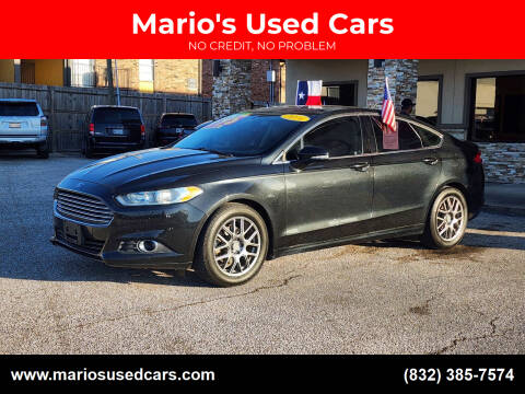 2014 Ford Fusion for sale at Mario's Used Cars - Pasadena Location in Pasadena TX