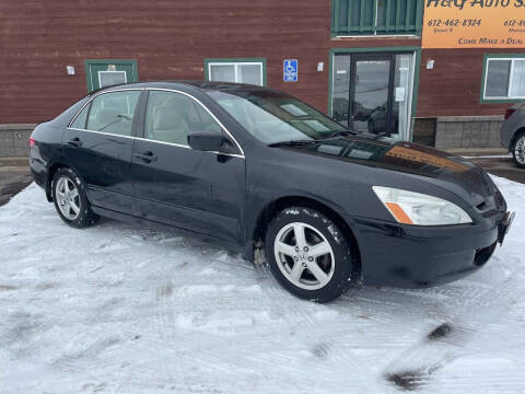 2005 Honda Accord for sale at H & G AUTO SALES LLC in Princeton MN