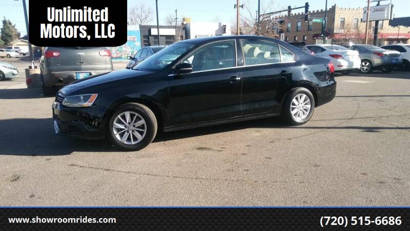 2014 Volkswagen Jetta for sale at Unlimited Motors, LLC in Denver CO