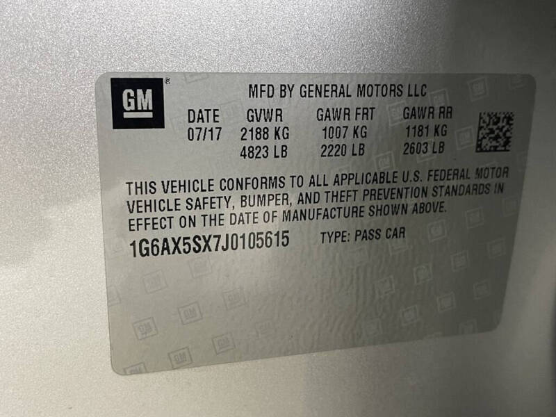 2018 Cadillac CTS 2.0T Luxury