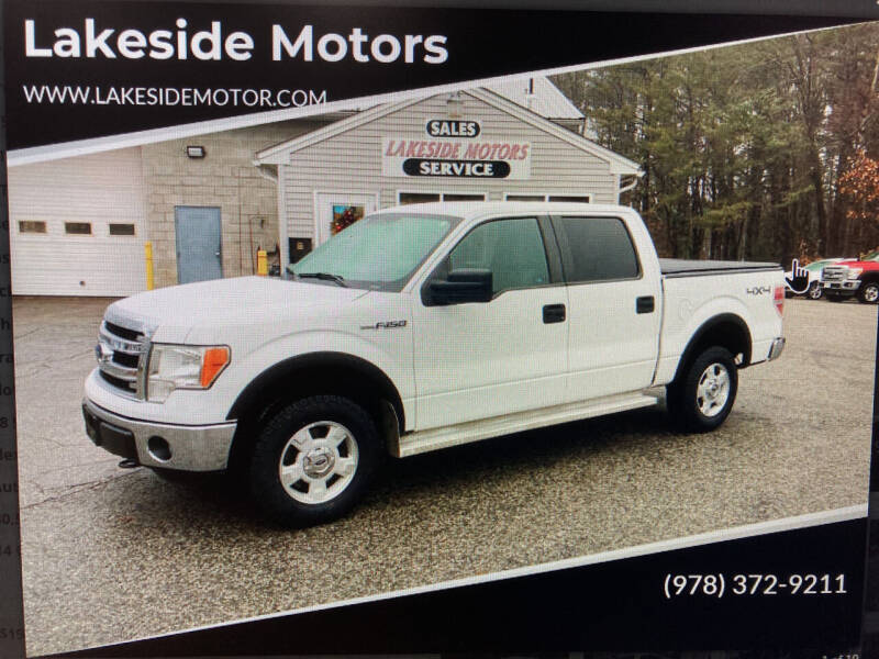 2013 Ford F-150 for sale at Lakeside Motors in Haverhill MA