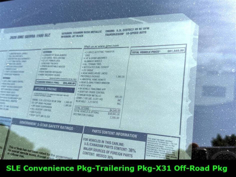 2026 GMC Sierra 1500