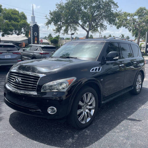 2014 INFINITI QX80 for sale at Pro Auto Gallery in King George, VA