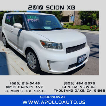 2010 Scion xB for sale at Apollo Auto El Monte in El Monte CA
