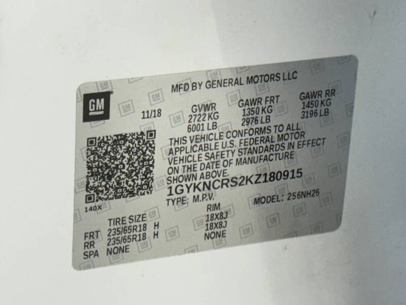 2019 Cadillac XT5 Luxury