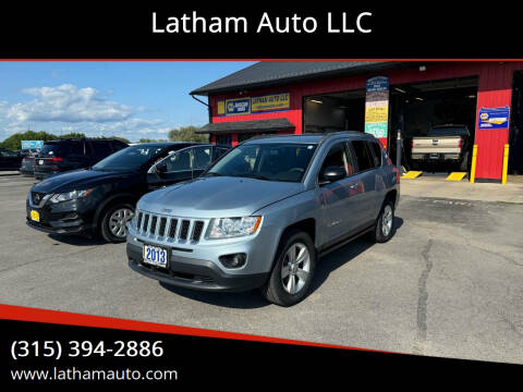 2013 Jeep Compass for sale at Latham Auto LLC in Ogdensburg NY