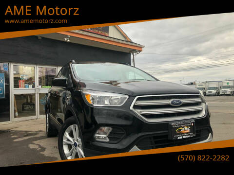 2018 Ford Escape for sale at AME Motorz in Wilkes Barre PA