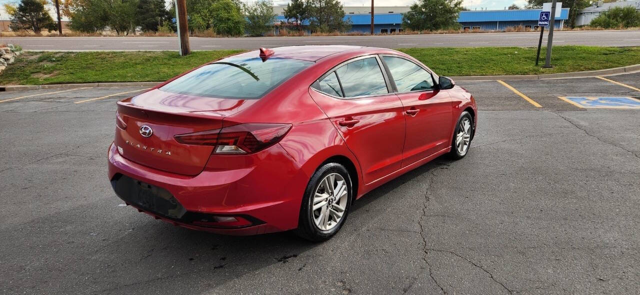 2019 Hyundai ELANTRA for sale at Rideaway Auto Sales, LLC in Denver, CO