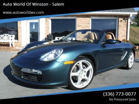 2005 Porsche Boxster for sale at Auto World Of Winston - Salem in Winston Salem NC