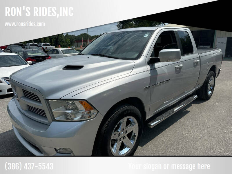 2012 RAM 1500 for sale at RON'S RIDES,INC in Bunnell FL