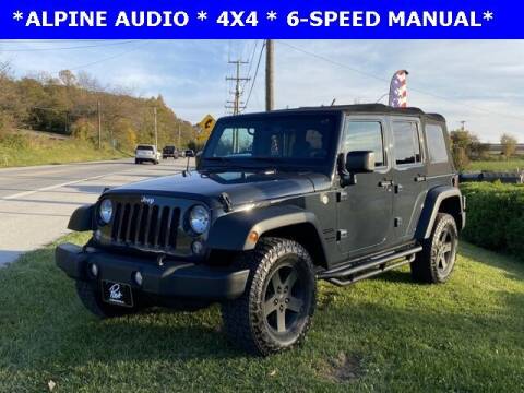 2016 Jeep Wrangler Unlimited for sale at Ron's Automotive in Manchester MD