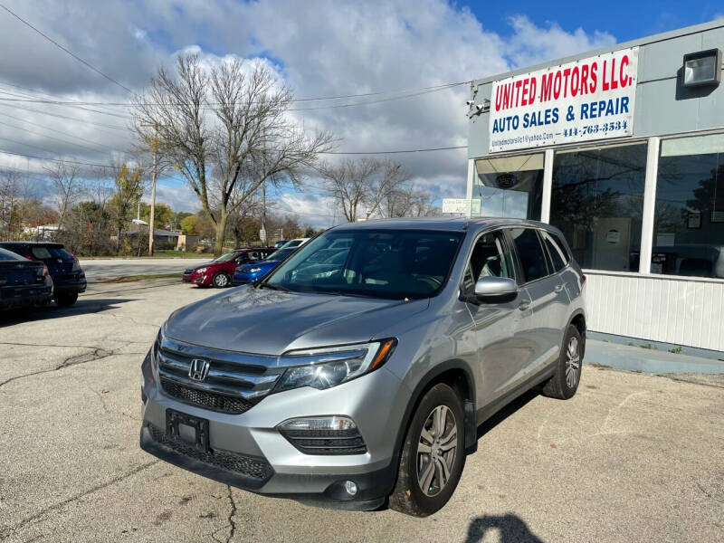 2017 Honda Pilot for sale at United Motors LLC in Saint Francis WI