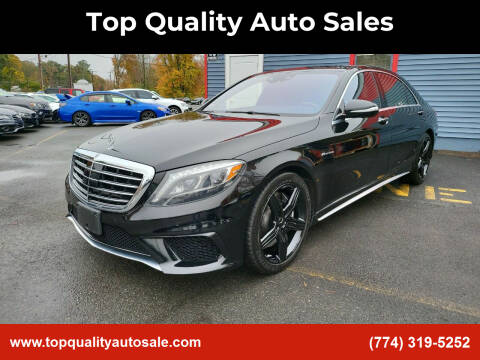 2014 Mercedes-Benz S-Class for sale at Top Quality Auto Sales in Westport MA