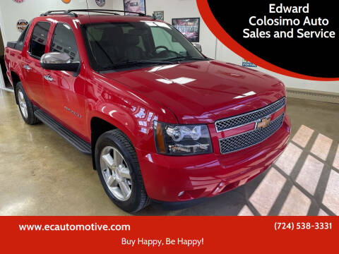 2012 Chevrolet Avalanche for sale at Edward Colosimo Auto Sales and Service in Evans City PA