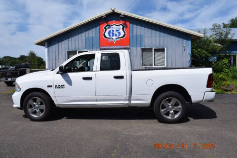 2018 RAM 1500 for sale at Route 65 Sales in Mora MN