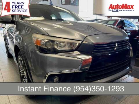 2016 Mitsubishi Outlander Sport for sale at Auto Max in Hollywood FL