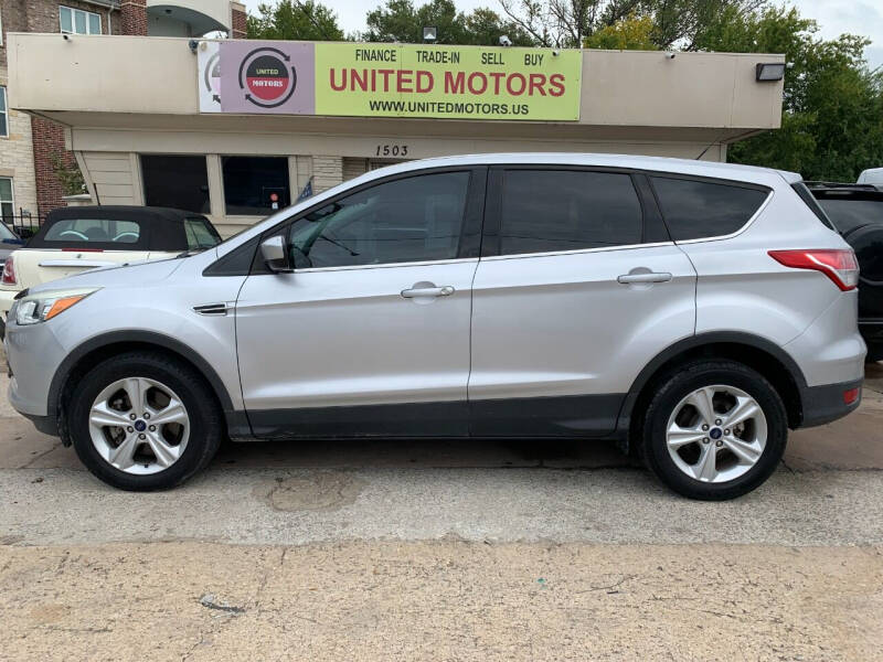 2015 Ford Escape for sale at UNITED MOTORS in Mckinney TX