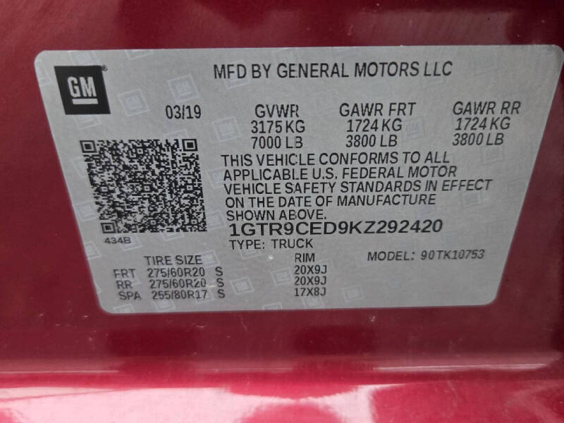 2019 GMC Sierra 1500 Elevation