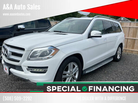 2015 Mercedes-Benz GL-Class for sale at A&A Auto Sales in Fairhaven MA