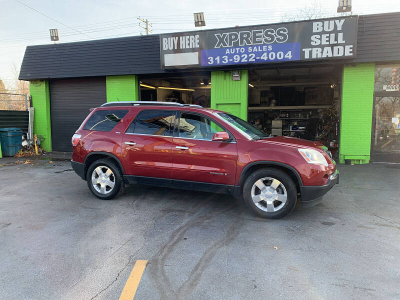 2008 GMC Acadia for sale at Xpress Auto Sales in Roseville MI