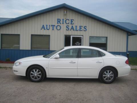 2007 Buick LaCrosse for sale at Rice Auto Sales in Rice MN