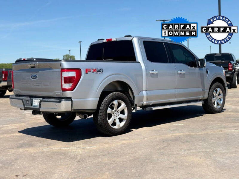 Used 2022 Ford F-150 Lariat with VIN 1FTFW1E84NKE78981 for sale in Perry, OK
