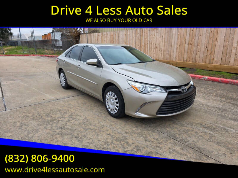 2015 Toyota Camry for sale at Drive 4 Less Auto Sales in Houston TX