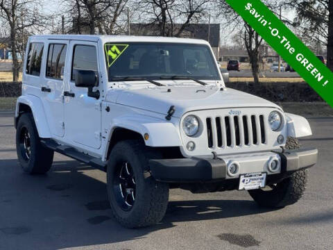 2017 Jeep Wrangler Unlimited for sale at PRINCETON CHEVROLET GMC HUMMER in Princeton IL