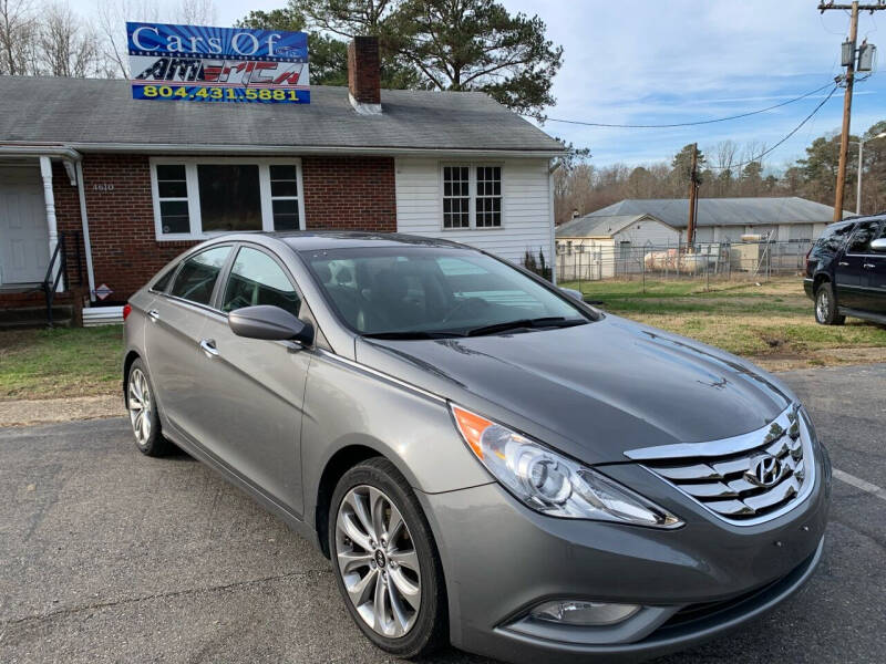 2012 Hyundai Sonata for sale at Cars of America in Dinwiddie VA