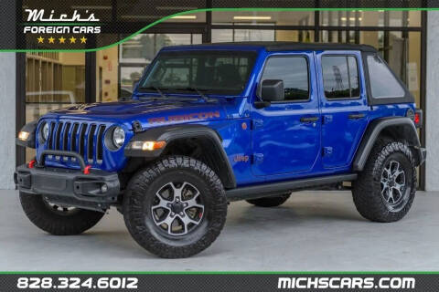 2019 Jeep Wrangler Unlimited for sale at Mich's Foreign Cars in Hickory NC