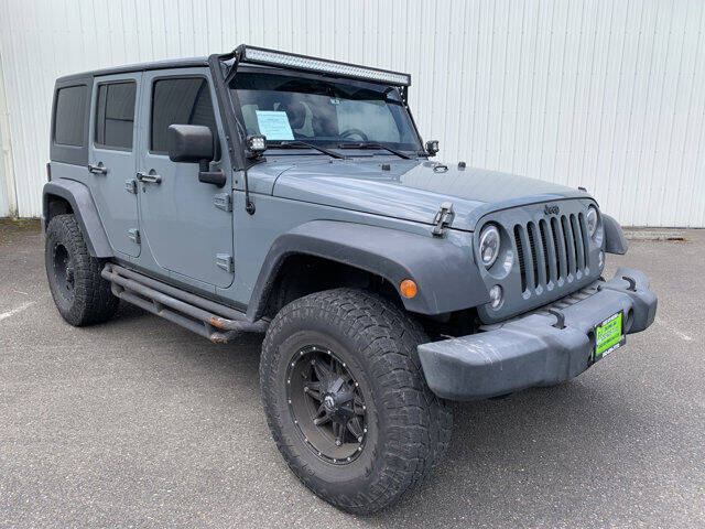 2014 Jeep Wrangler Unlimited for sale at Sunset Auto Wholesale in Tacoma WA